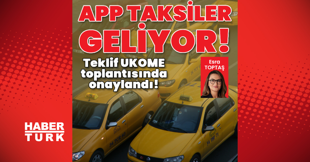 İstanbul’da yeni taksi teklifi onaylandı