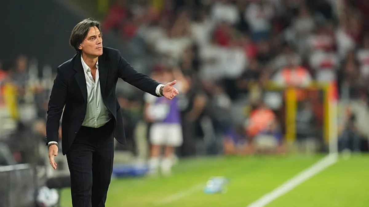 A Milli Futbol Takımı Teknik Direktörü Montella, 15 maçta 40 futbolcu oynattı