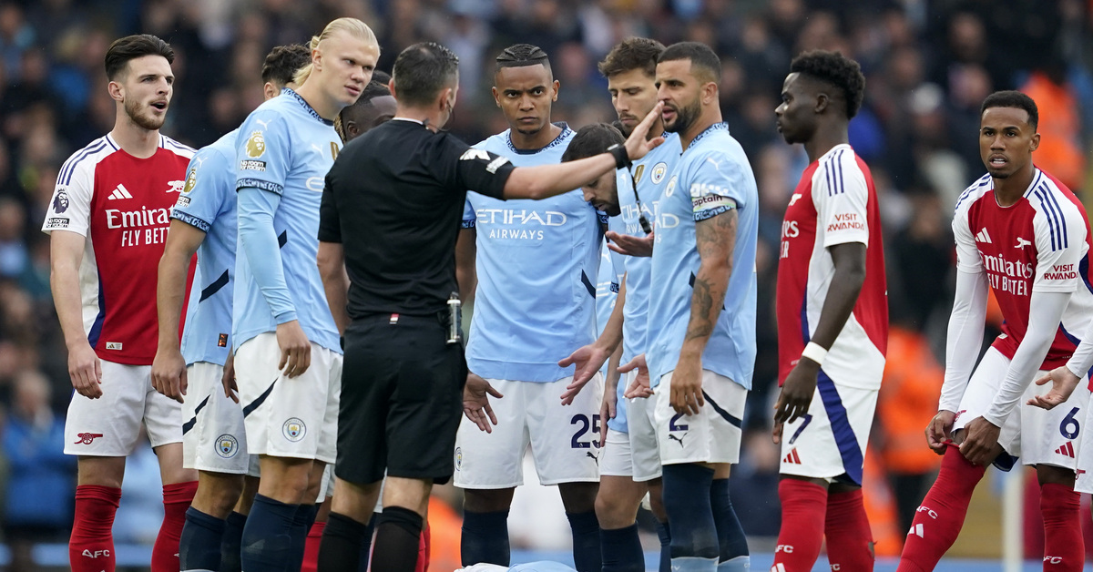 Manchester City, Arsenal karşısında son dakikada 1 puan aldı