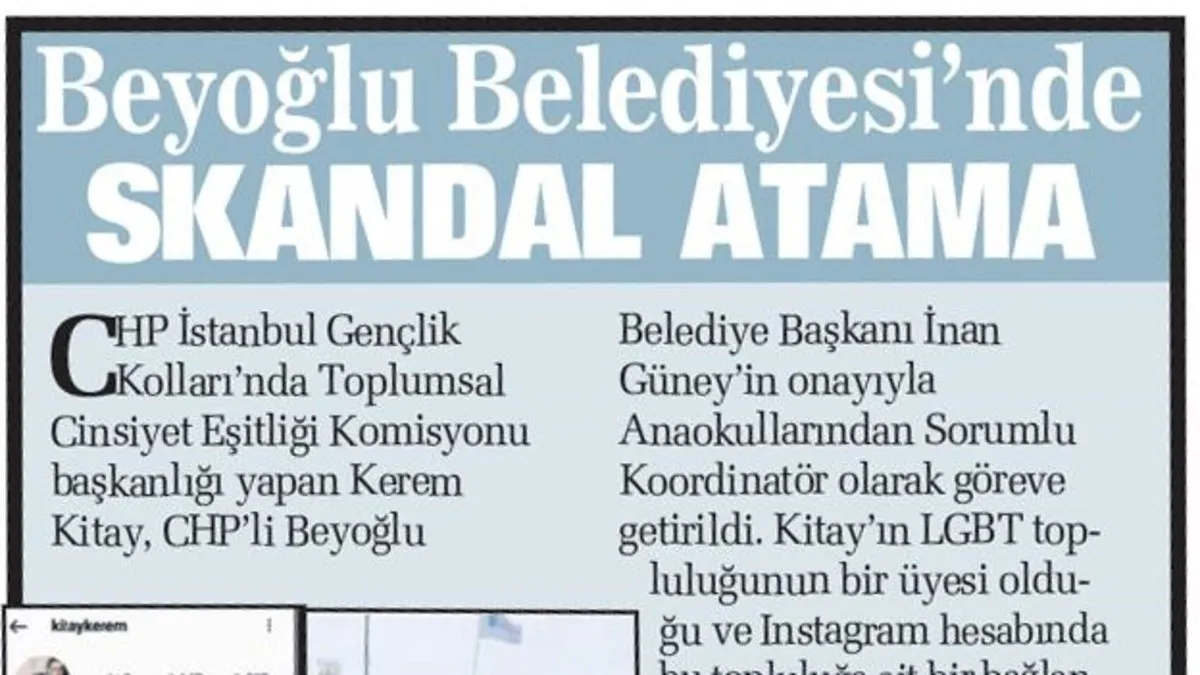 Skandal atamayla gündeme gelen LGBT’li yönetici istifa etti