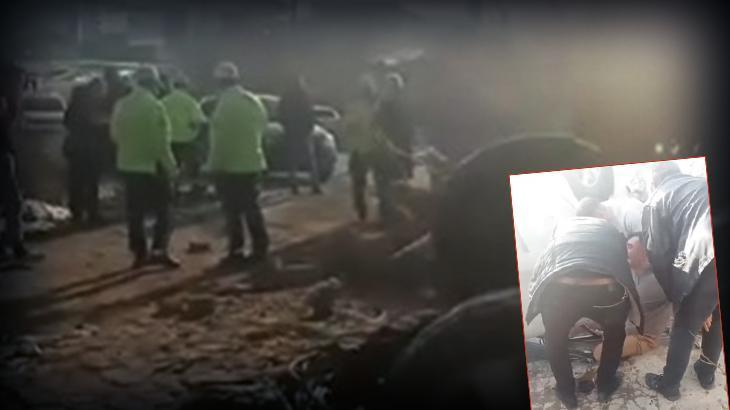 Kırşehir’de alkollü sürücü otomobiliyle evin bahçesine uçtu! ‘Ne olur polisi aramayın’
