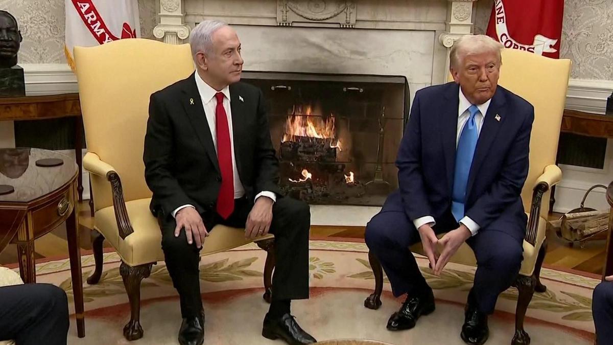 SON DAKİKA | Netanyahu ABD’de! ‘Trump’ın da yardımıyla hiçbir rehineden vazgeçmeyeceğiz’