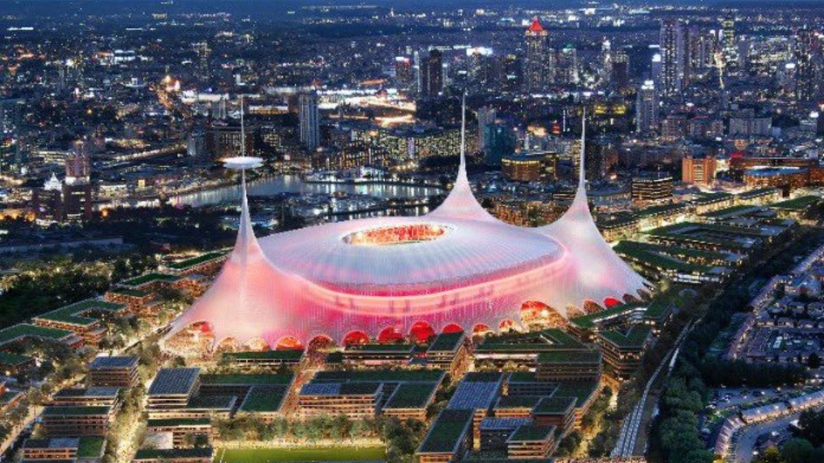 Manchester United, 100 bin kişilik yeni stat projesini duyurdu