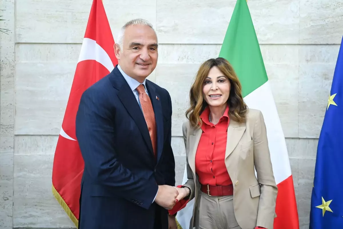 Kültür ve Turizm Bakanı Ersoy’un Roma Ziyareti